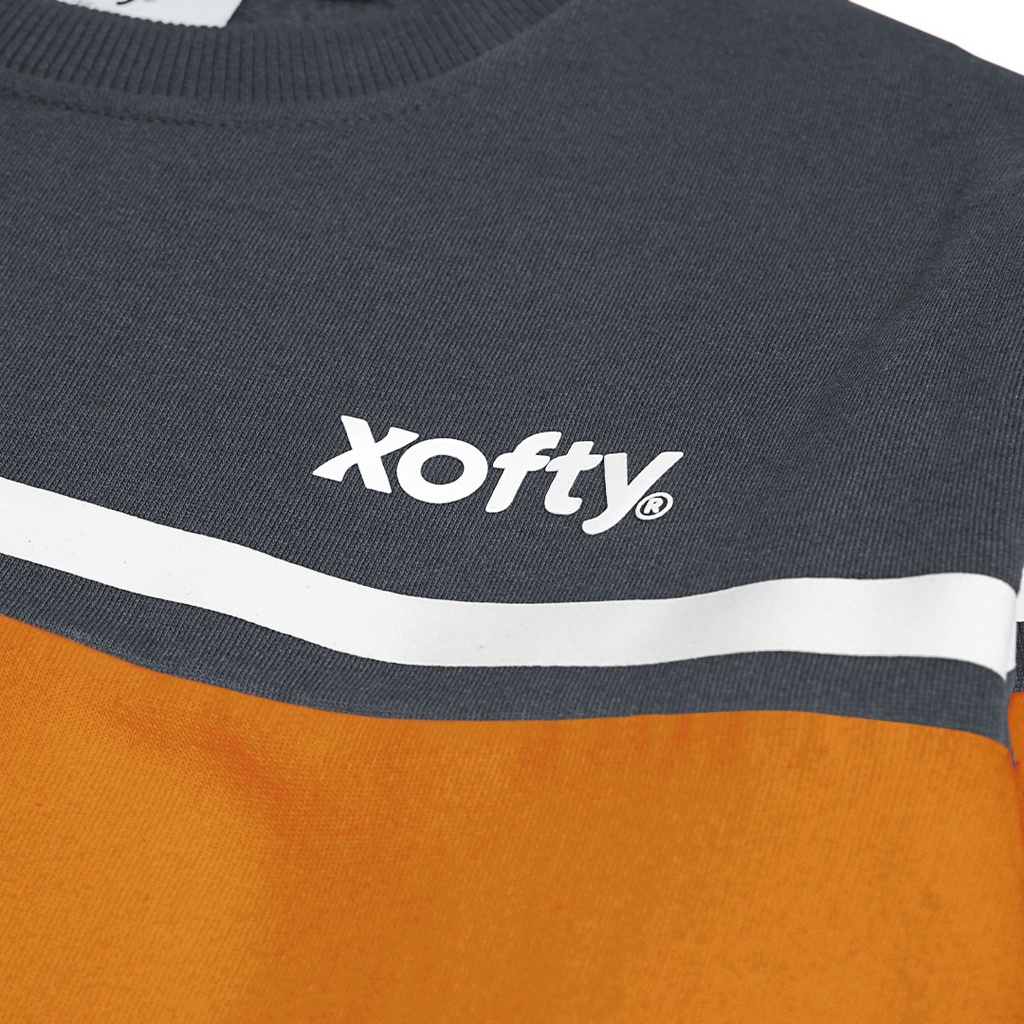 Xofty Moz Sweater Crewneck Dark Grey