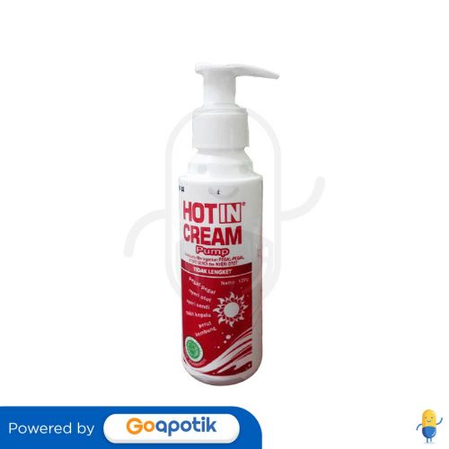 HOTIN CREAM 120 GRAM BOTOL PUMP