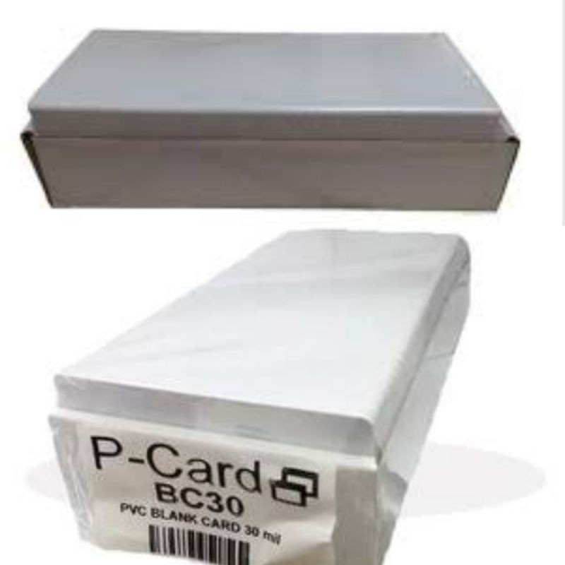 Blankcard || Kartu PVC BC30, Kartu PVC polos