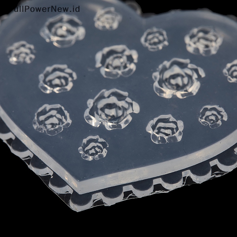 Power DIY 3D Silikon Nail Art Desain Hias Cetakan Nail Art Membuat Alat Cetakan ID