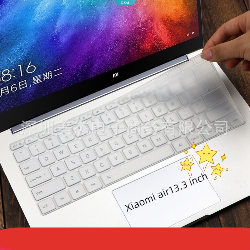 Ultra-tipis Lembut Dan Nyaman Cover Pelindung Untuk Laptop Model Cocok Is Xiaomi Air13.3 Inch Keyboard Cover Tahan Air Silikon Penutup Pelindung [ZK]