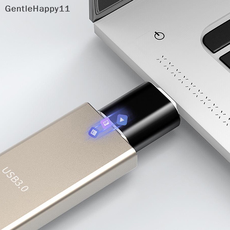 Gentlehappy Konektor Adaptor USB Type C Male To USB 3.0 Female Konverter Kabel OTG Portable id