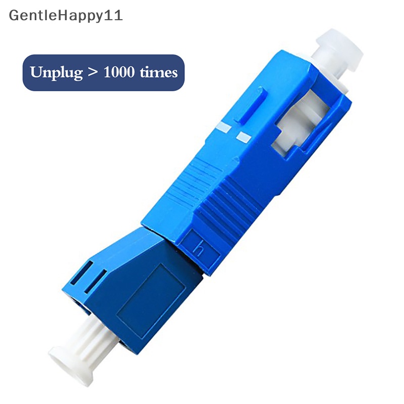 Gentlehappy SC Male To LC Female Single Mode Konverter Adapter Fiber Optik Hybrid id