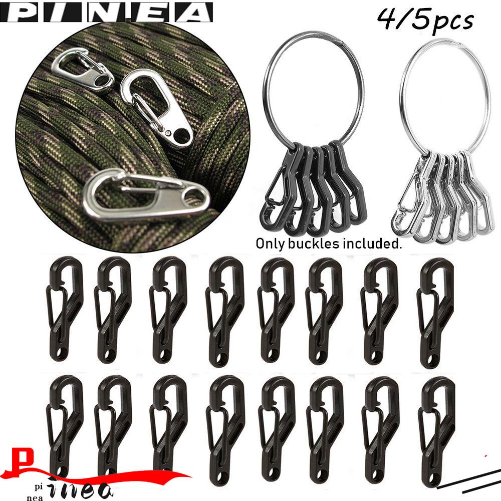 Pineapple 4/5pcs Keyring Buckle New Spring Hook Carabiner Keys Clip