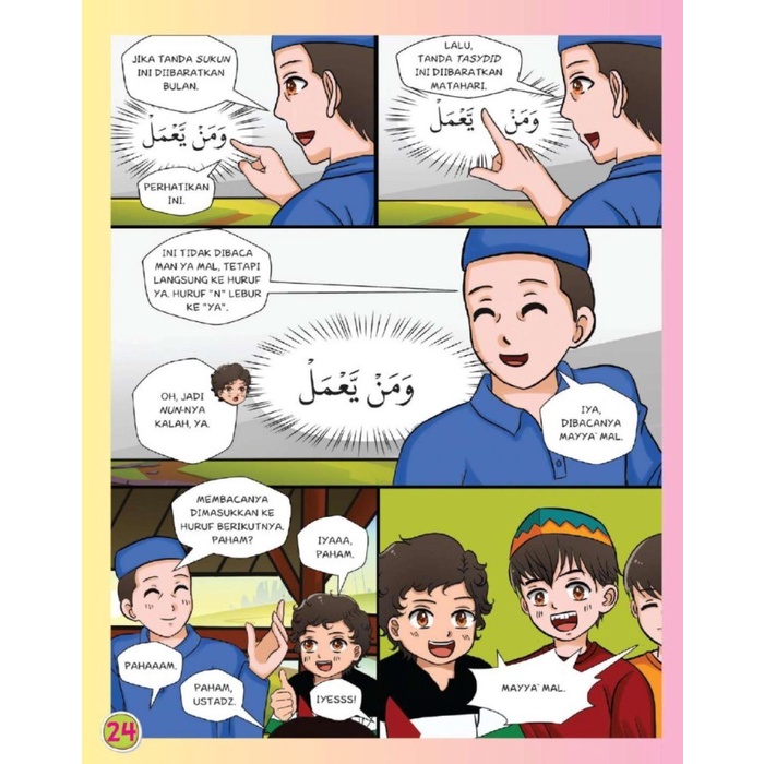 Komik Tajwid Untuk Anak GIP