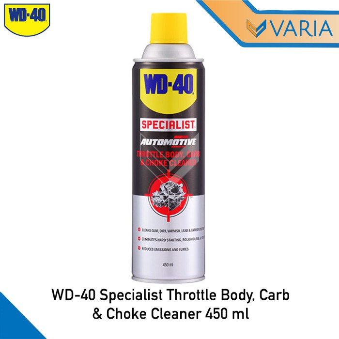 WD-40 Specialist Throttle Body Carb &amp; Choke Cleaner 450 ml Karburator