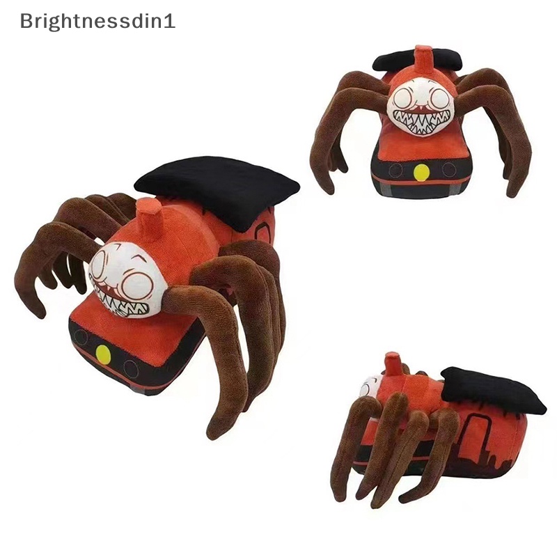 [Brightnessdin1] Choo-choo Charles Plush Toy Horror Game Figure Boneka Spider Lembut Boneka Mainan Butik