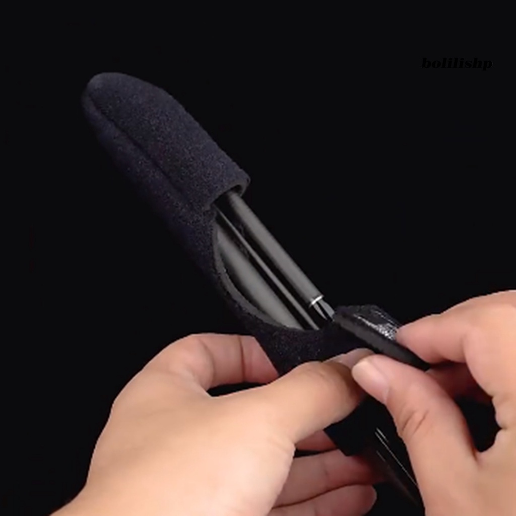 Bo-fishing Rod Tip Protector Menebal Stretchable Fastener Tape Closure Fishing Rod Holders Carry Strap Untuk Outdoor