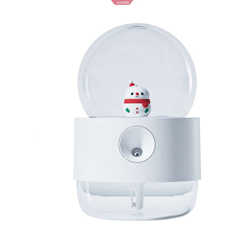 Xiaomi Rotating music ball humidifier Kartun Lucu cute pet Kecil snowman Kecil Dinosaurus interior music box Pelembab Air [ZXL]