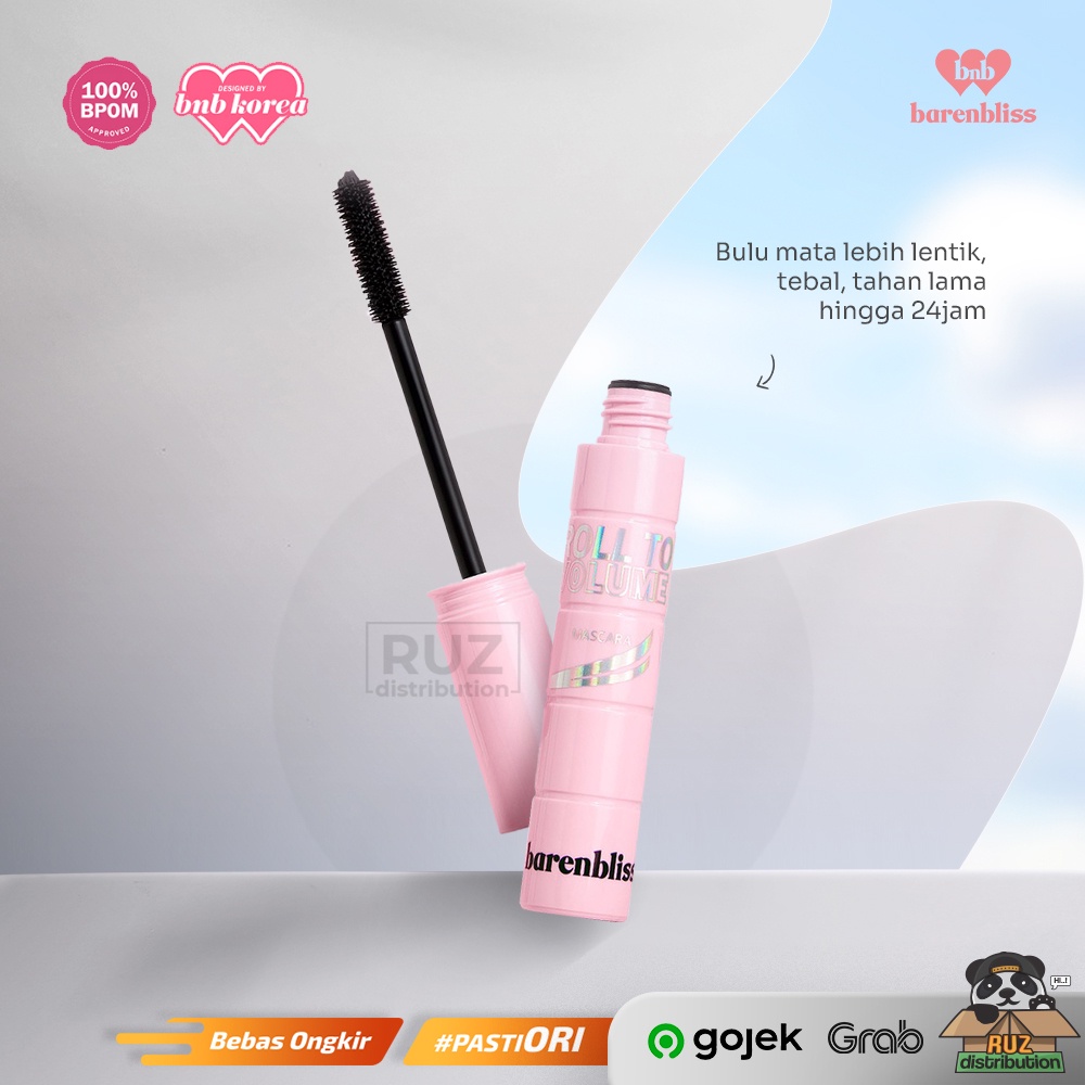 BNB barenbliss Korean Roll To Volume Mascara Long Lasting