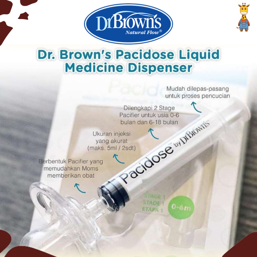 Dr. Brown's Pacidose Liquid Medicine Dispenser HG100