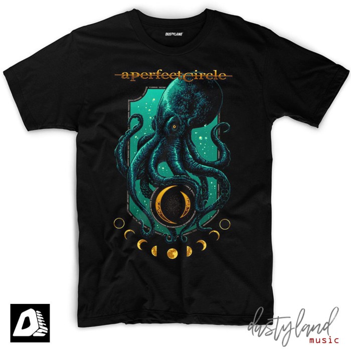 Kaos Band A PERFECT CIRCLE APC - MOON ORACLE