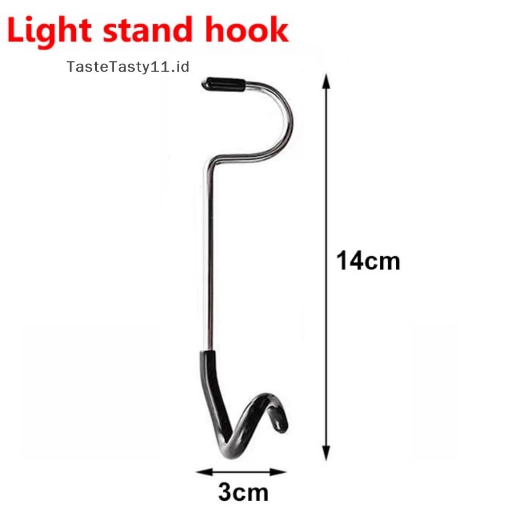 Pengait Tiang Lampu Camping TasteTasty Pengait Lampu Tiang Tenda Stainless Steel al Outd.