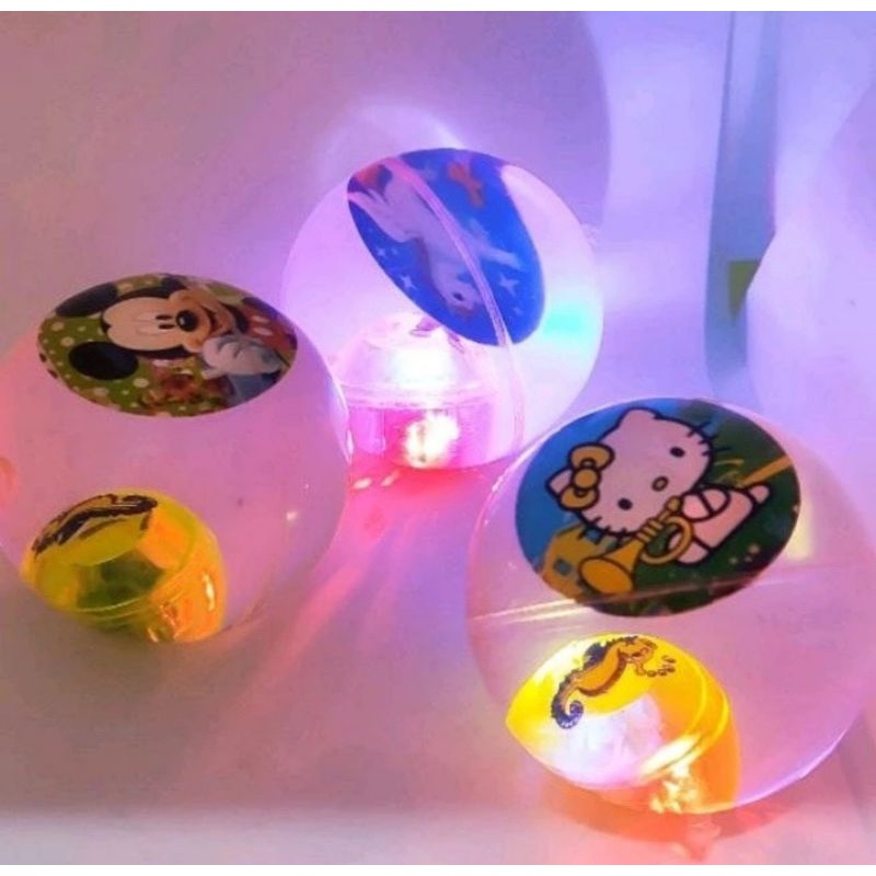 Mainan Bola Bekel Jumbo Ada Lampu