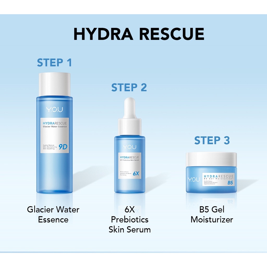YOU HydraRescue Glacier Water Essence 60 ml -EMPEROR