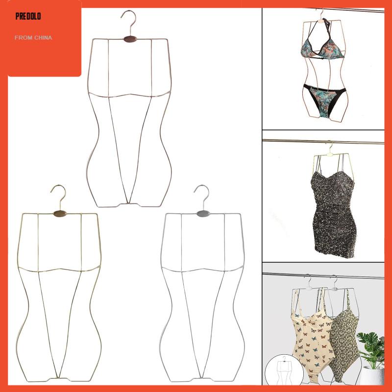 [Predolo] Body Shape Bikini Swimsuit Hanger Dress Lingerie Lemari Organizer Rak