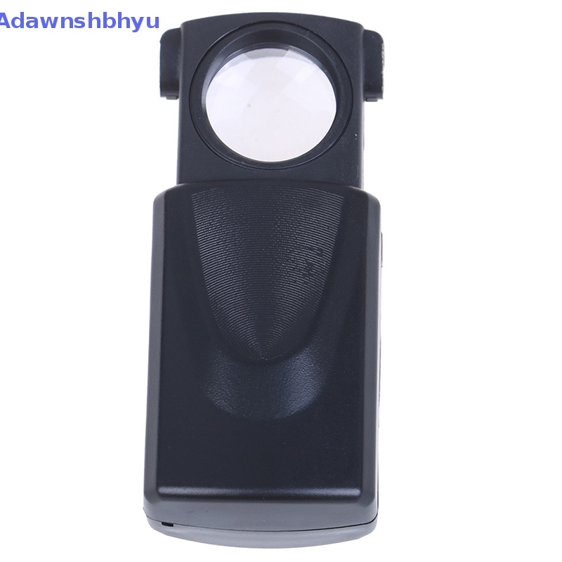 Adhyu Kaca Pembesar Pembesar Mini Lipat loupe Lensa led loupe Perhiasan Alat Reparasi Jam Tangan ID