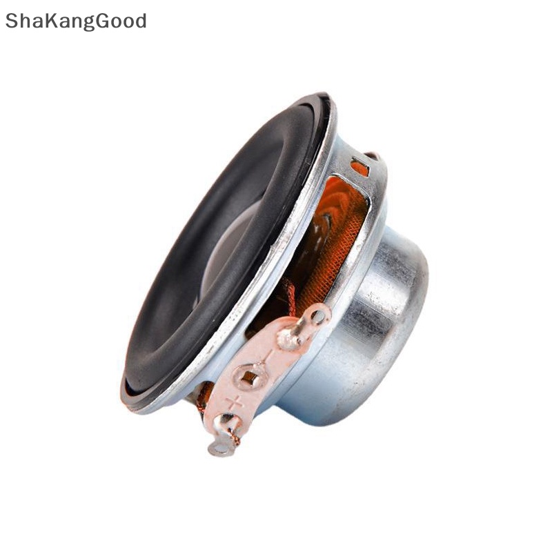 Skid 40mm Speaker Mini Audio Portable 16core 4ohm 5W Speaker Jangkauan Lengkap Karet Samping Neodymium Besi Boron Speaker Magnet SKK
