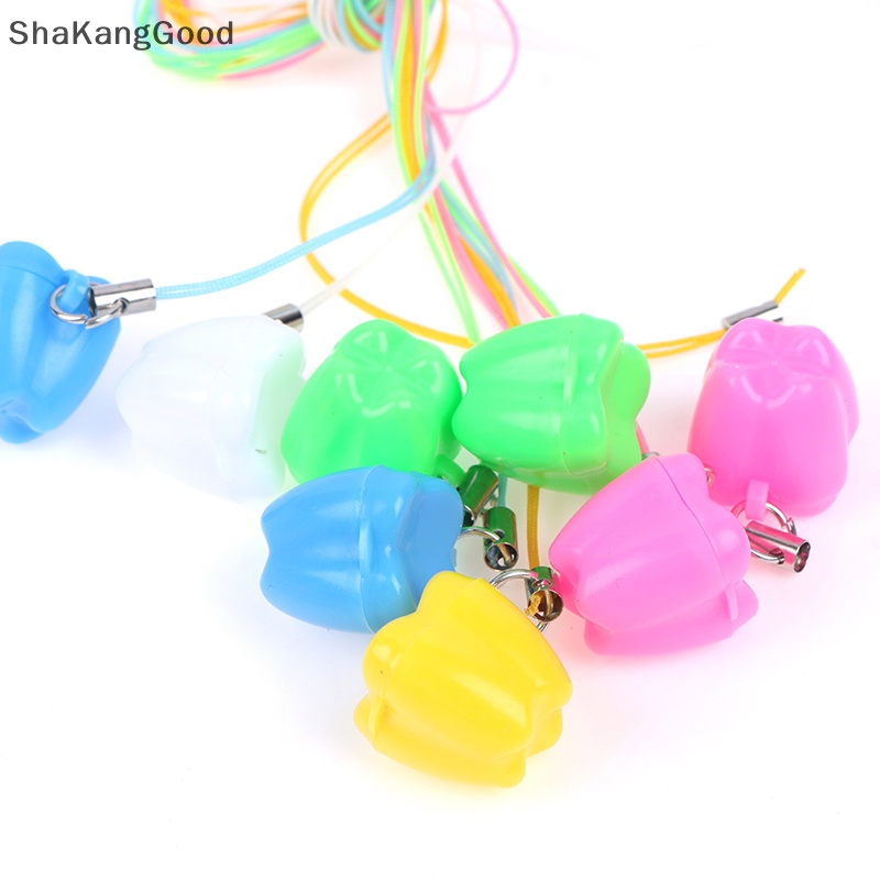 Selip 10pcs Colorful Kotak Penyimpanan Gigi Bayi Anak Organizer Gigi Susu Tempat Kenang Kenangan SKK
