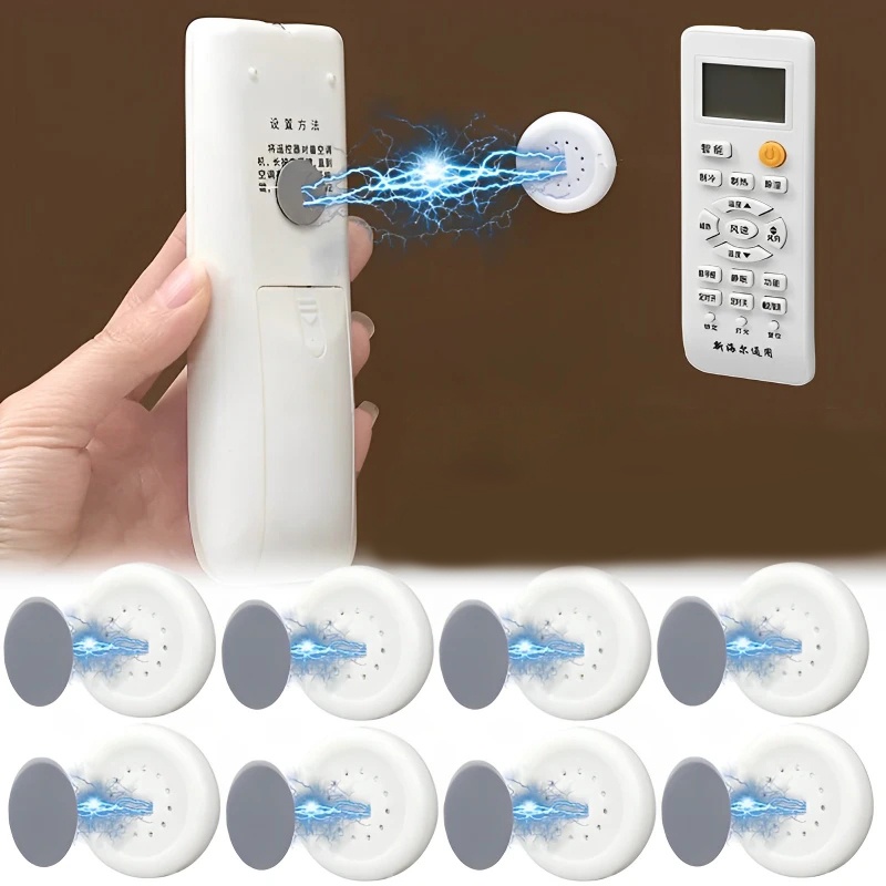 1per2set Rumah Tangga Rumah Kantor Penyimpanan Kunci Organizer/Remote Control Anti-Hilang Mini Kait Bulat Dinding Mount Magnet Holder Untuk Kulkas Stiker/Magnetic Hook/