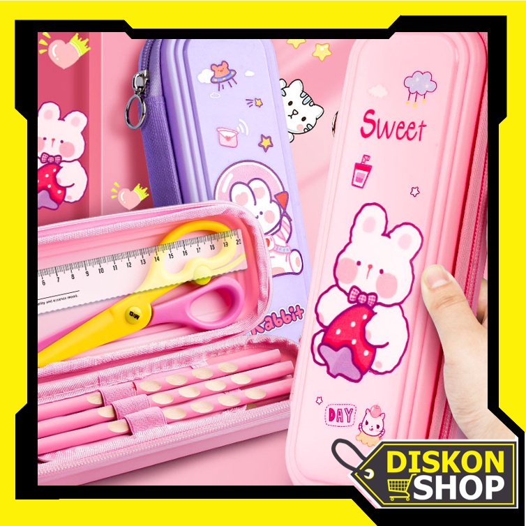

Diskon Shop - S5829 Tempat Pensil Motif Karakter Kartun / Tempat Pensil Anak Sekolah Bahan Eva Anti Air / Kotak Tempat Pensil Termurah