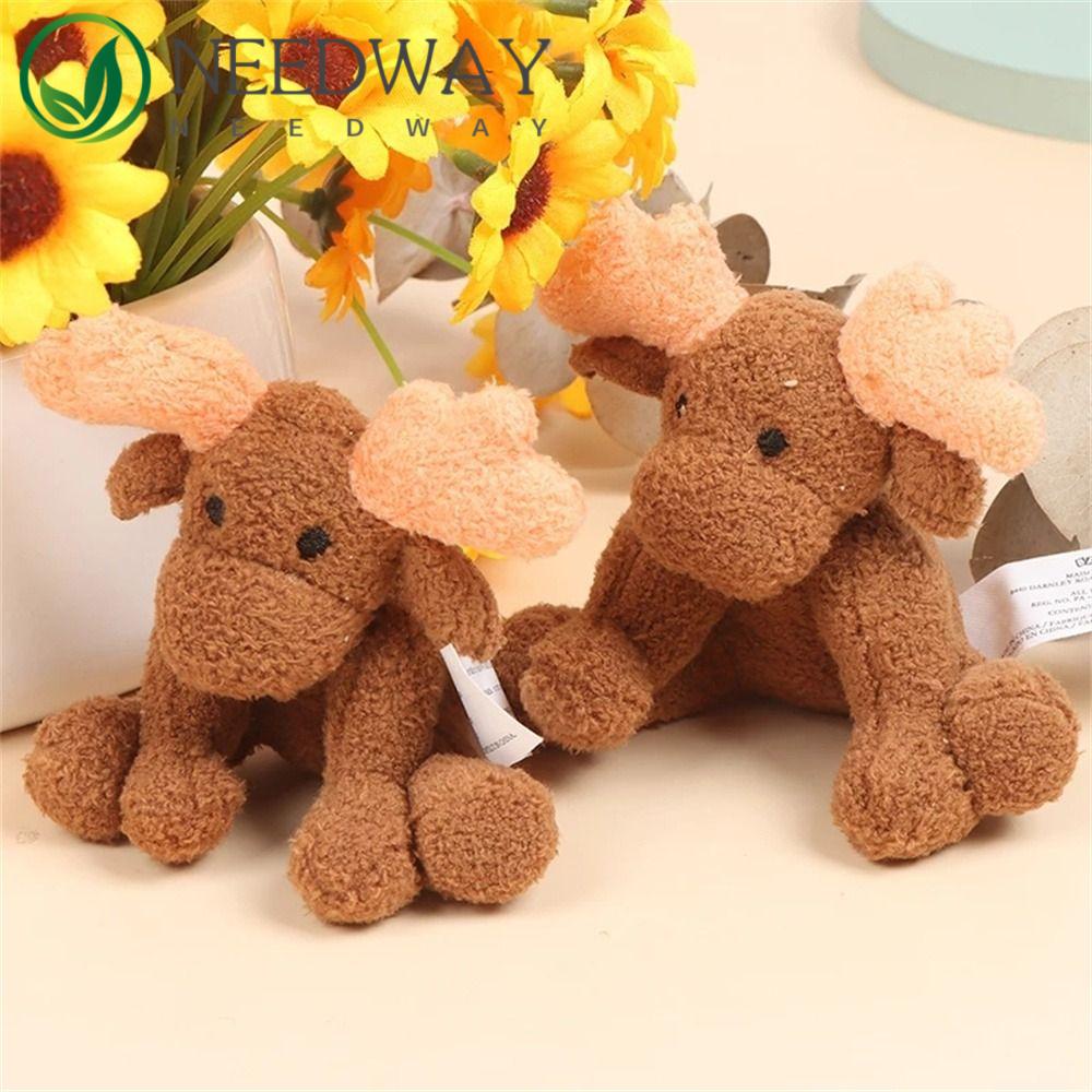 Needway  Miniatur Rusa Lucu 1: 12rumah Boneka Miniatur Rusa Boneka Boneka Untuk Natal Christmas Mewah