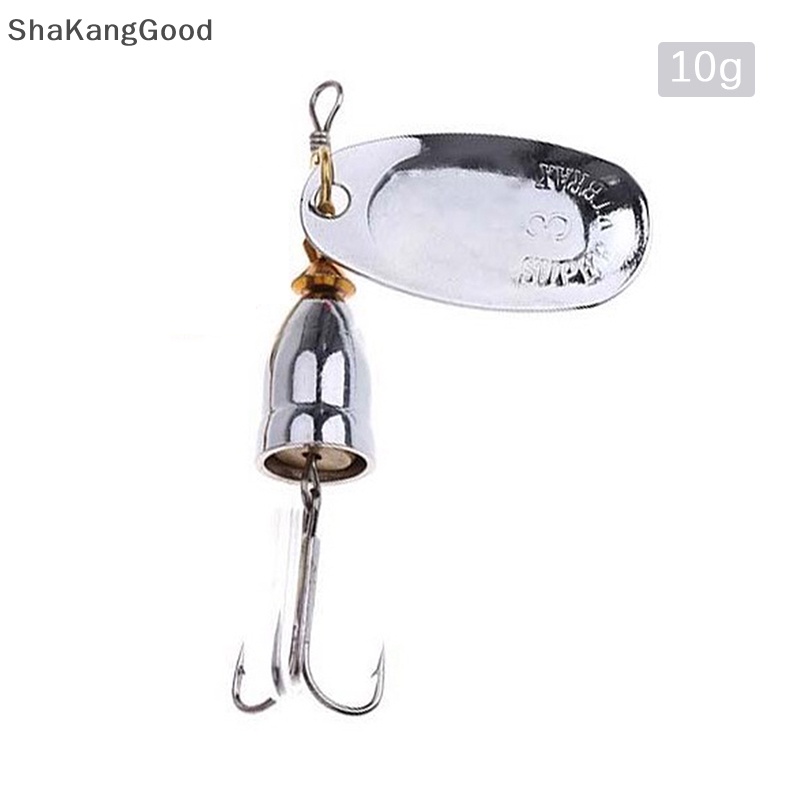 Skid Blade Rotag Spinner Metal Lure Kuningan Keras Buatan Sendok Umpan Tembaga Air Tawar Creek Trout Fishing Tackle SKK