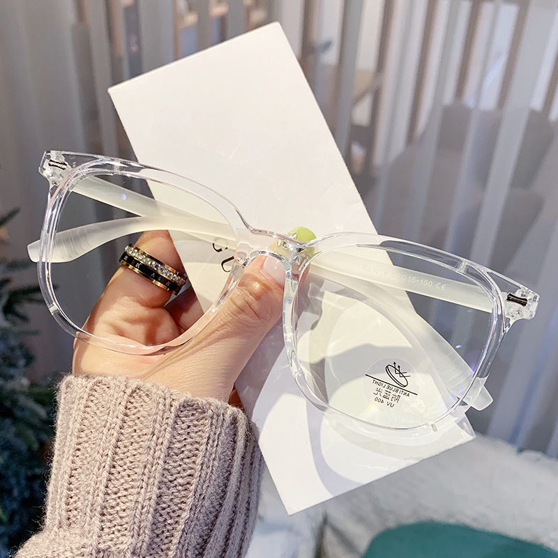 Tr90 Anti Blue Light Blocking Glasses Clear Kacamata Anti Radiasi Lensa Tergantikan Untuk Wanita/Pria