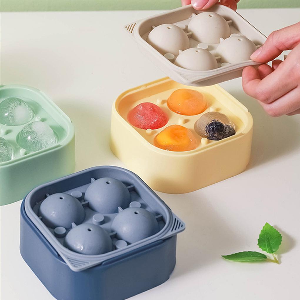 Silikon Pembuat Es Batu Bola Cetakan Freeze Making Tray Mudah Dilepas Rongga Dapat Digunakan Kembali Untuk Peralatan Pesta Bar Rumah Tools