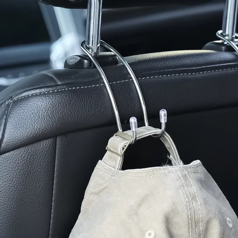 Pengait Kursi Mobil/Gantungan Sandaran Kepala Kursi Punggung Tersembunyi Untuk Handbag Shopping Bag/Car Accessories Hook Auto Organizer