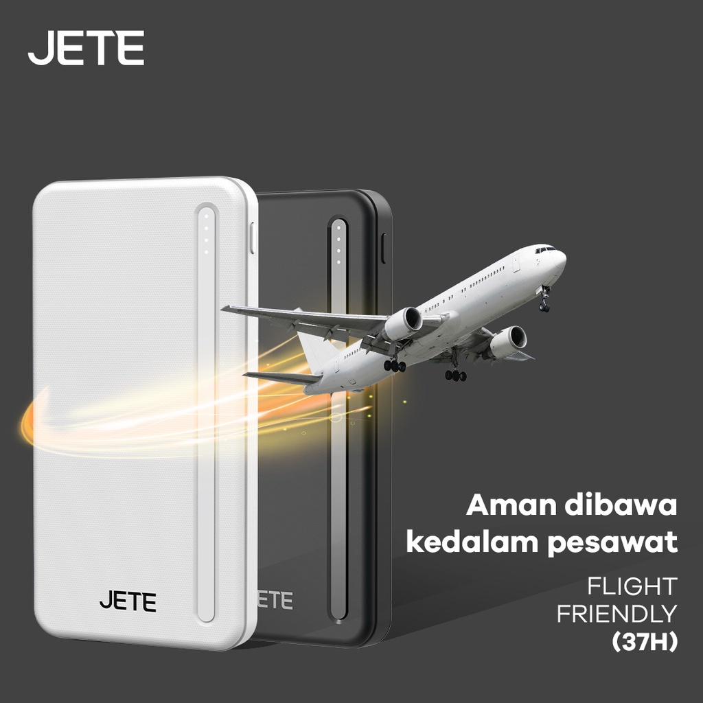 JETE C9 Powerbank 10000mAh 22,5W Fast Charging with Power Delivery PB - Garansi Resmi 2 Tahun