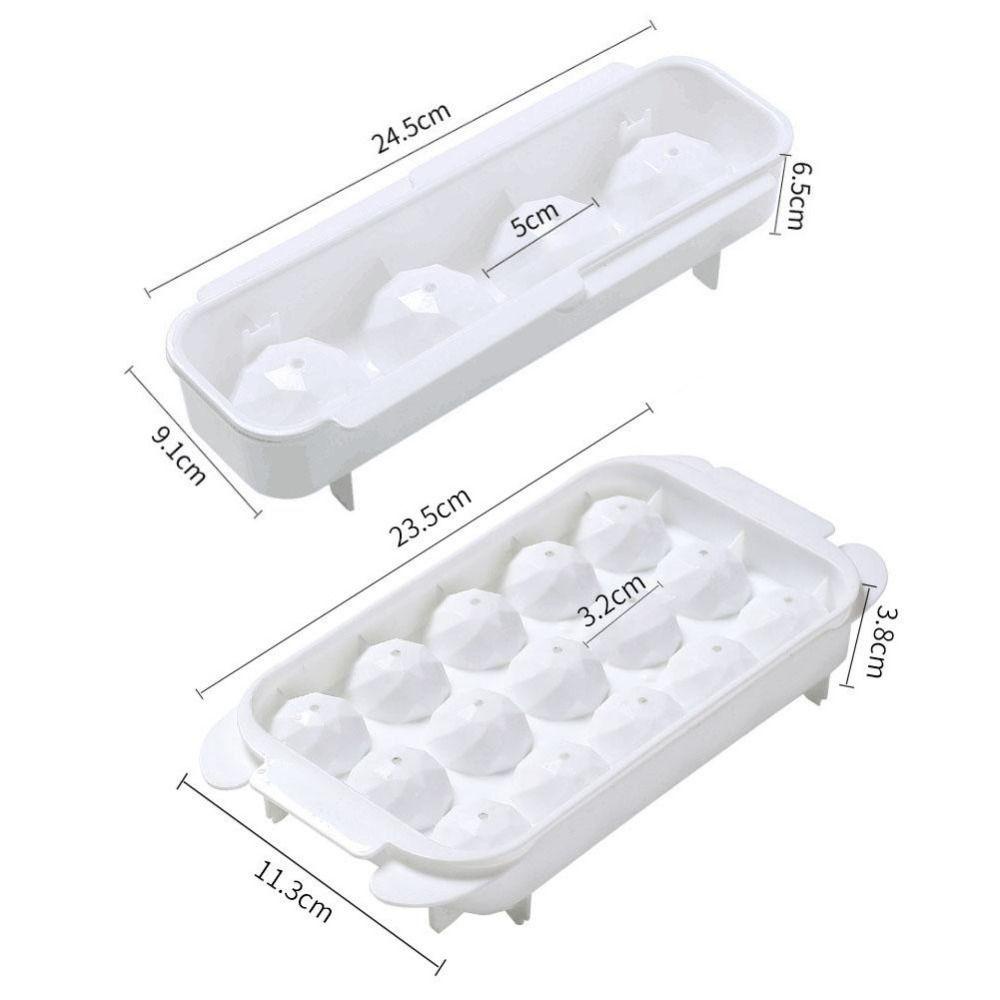Populer Cetakan Ice Tray Cetakan Bulat Baru Whisky Ice Compartment DIY Maker
