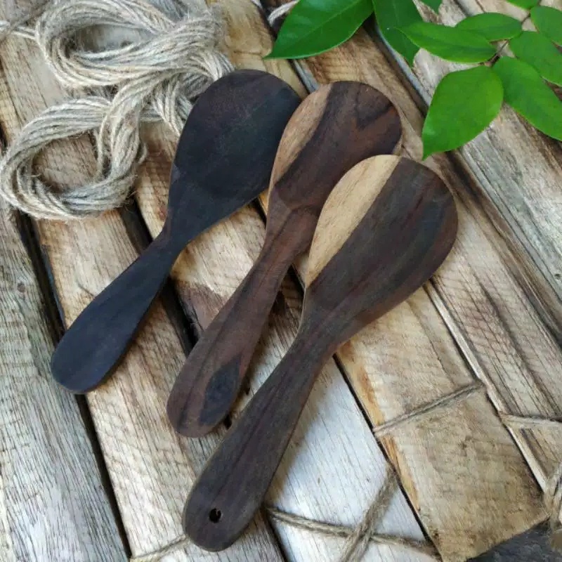 Bambu Bambu CENTONG NASI SONOKELING centong kayu centong murah centong unik souvenir nikah