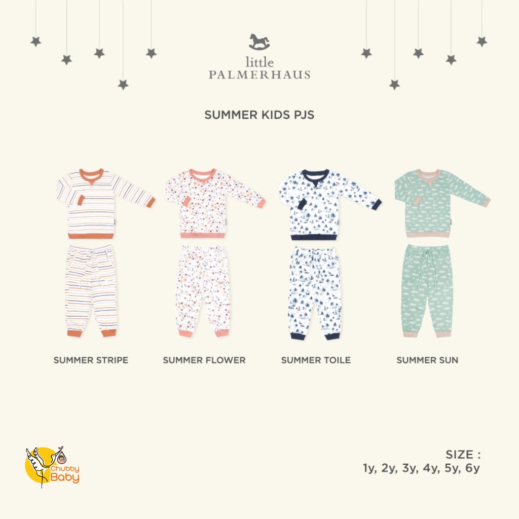 Little Palmerhaus - Summer Kids Pjs (Piyama Anak)