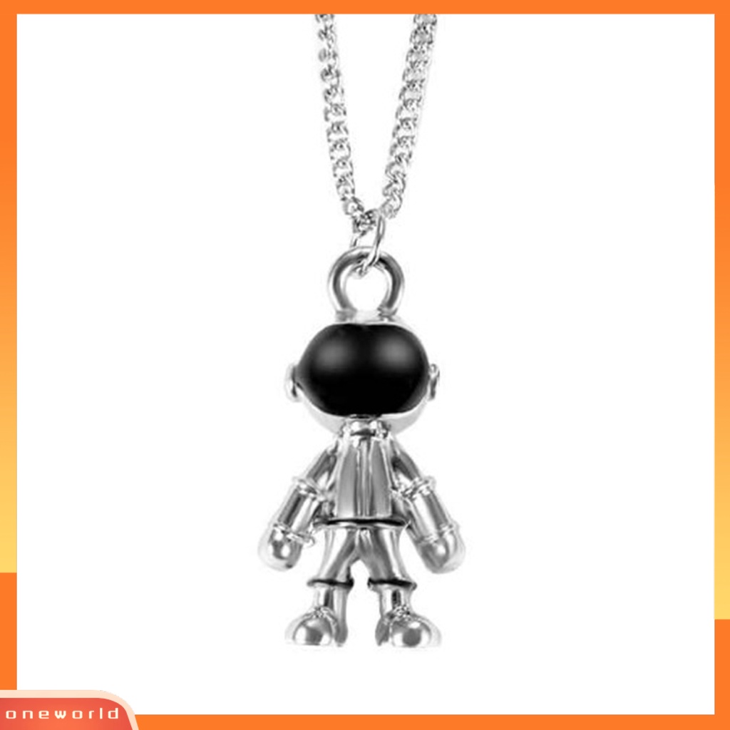 [ONE] Kalung Perhiasan Fashion All-match Unisex Spaceman Women Necklace Untuk Pesta