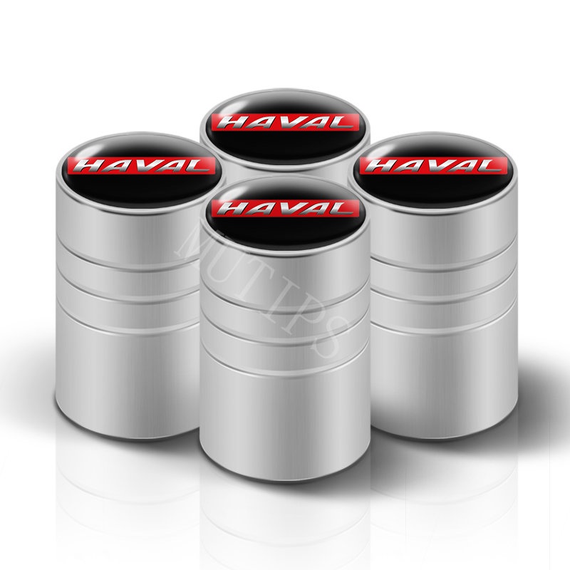 Tutup Klep Ban Mobil Roda Air Head Core Cover Universal Elektrik Kendaraan Sepeda Motor Truk Aksesoris Untuk H2s H1 2022 2023 H5 H6 Jolion H2 M4 H9