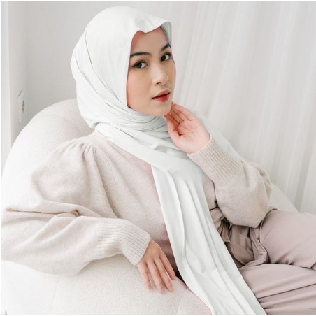 HIJAB PASHMINA RAYON KAOS ORI PREMIUM PASMINA WANITA  BAHAN RAYON PREMIUM INI FASHIONKU