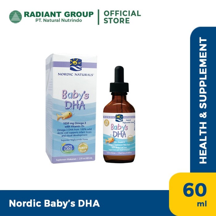 Nordic Baby'S Dha 2 fl Oz / 60ml