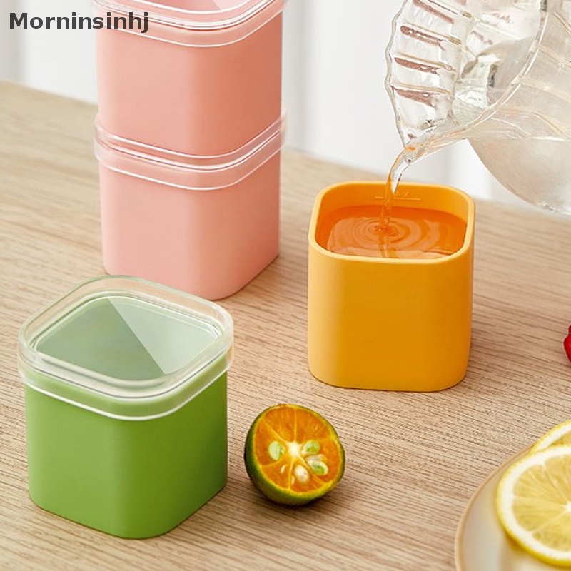 Mornin Cetakan Es Dengan Tutup Yang Dapat Dilepas Bentuk Persegi Besar Ice Maker Reusable Silicone Ice Tray Untuk Cocktail Whiskey DIY Bar Tool id