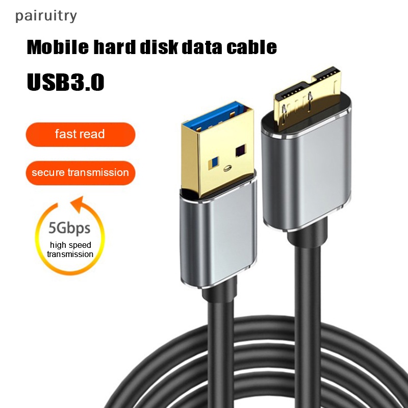 Kabel Eksternal Hardisk PRT USB Kabel Micro B Kabel HDD Kabel Data Mikro PRT