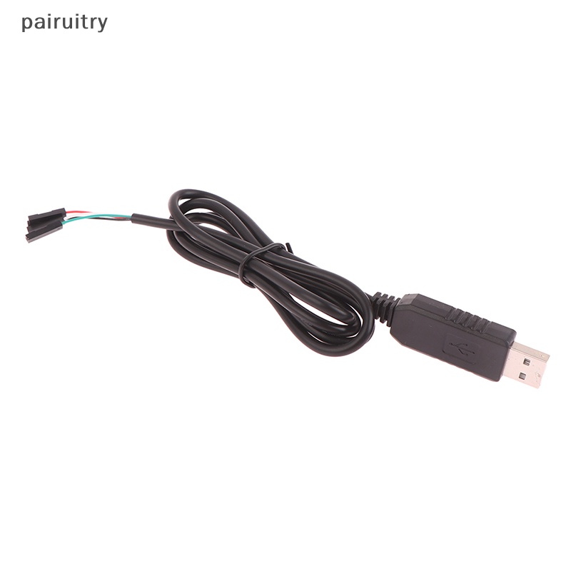 Prt 1Pc PL2303HX Modul Adapter Konverter USB Ke RS232 TTL Dengan Penutup Anti Debu PRT