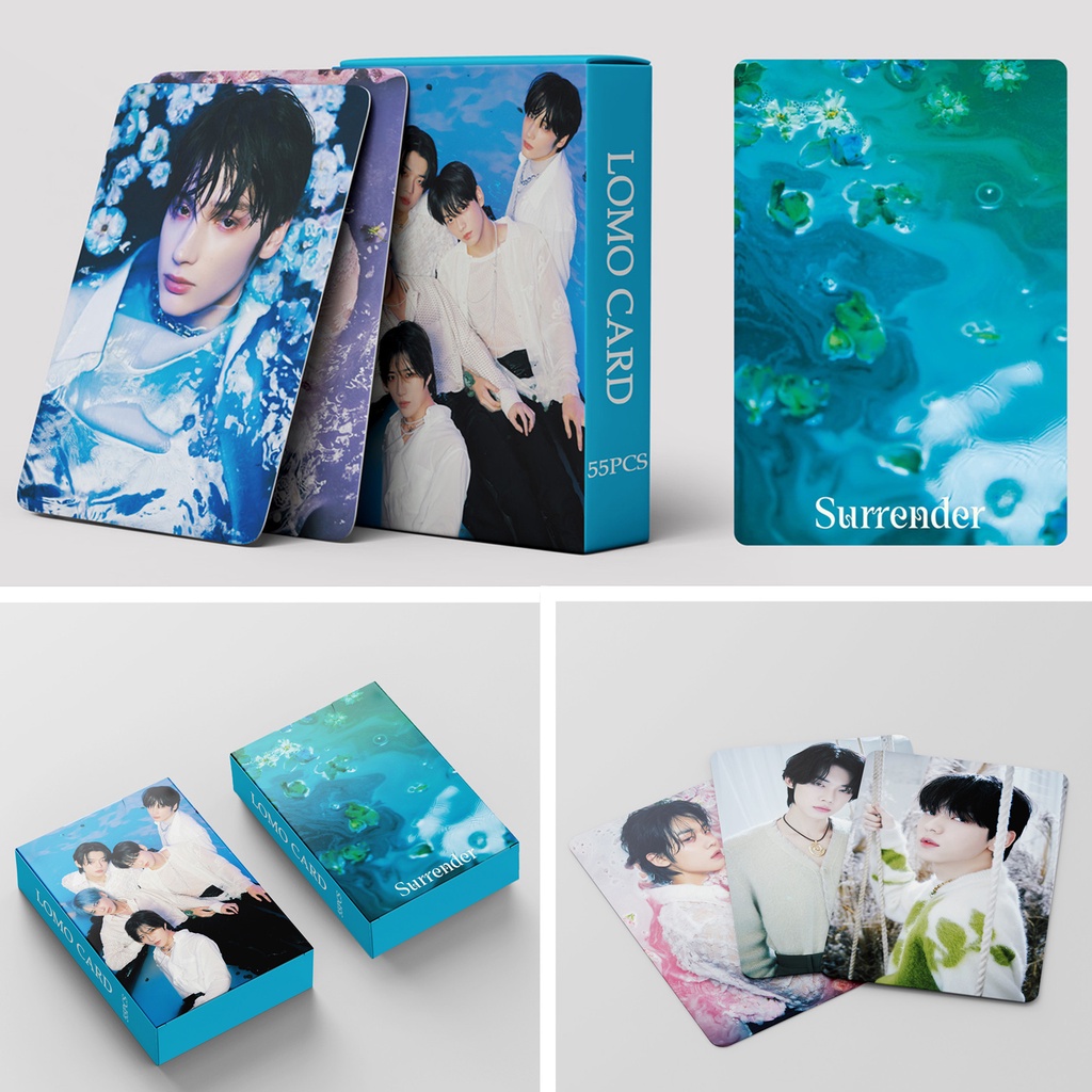 55pcs/box TXT 2nd Japan Album SWEET Photocards Pasrah Kartu Lomo Tomorrow X Together Kpop Postcards