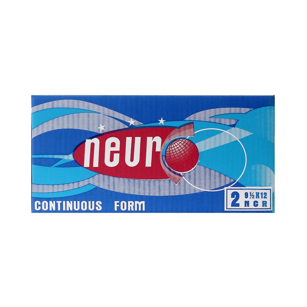 

NEURO - Continous Form 3 Ply 9 1/2 x 12 ( A4 Neuro ) NCR - Box