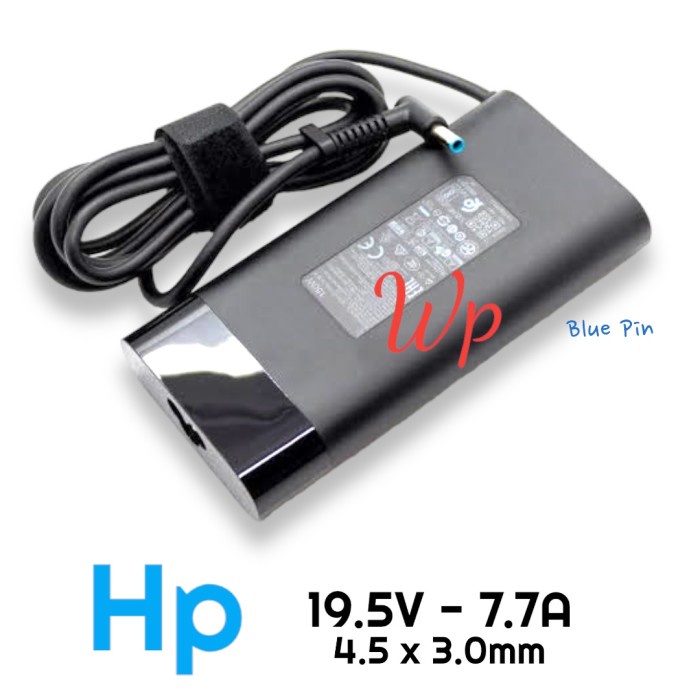 Adaptor Charger HP ZBOOK 15-G3 15-G4 Series TPN-DA09 19.5V-7.7A 4.5mm