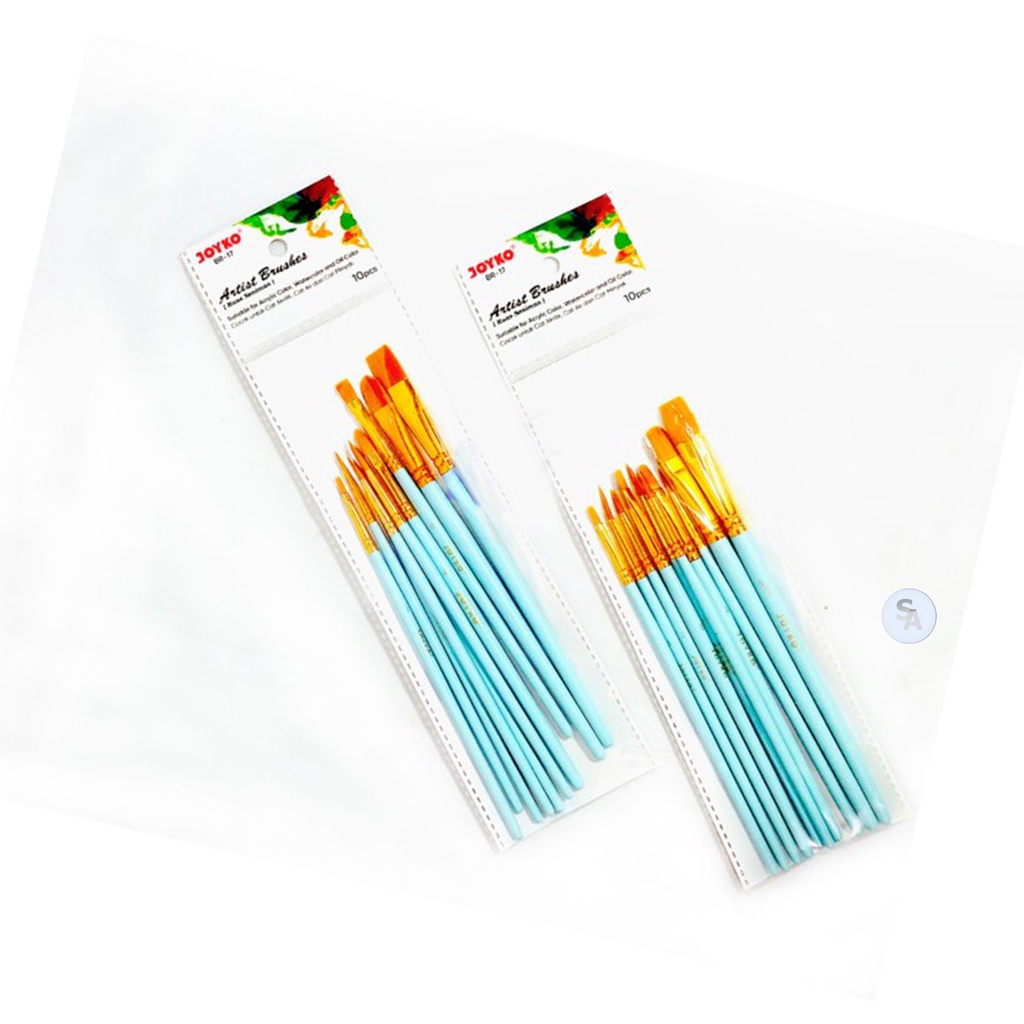 

JOYKO - Brush Kuas Cat Air Lukis Acrylic BR-17 - Set