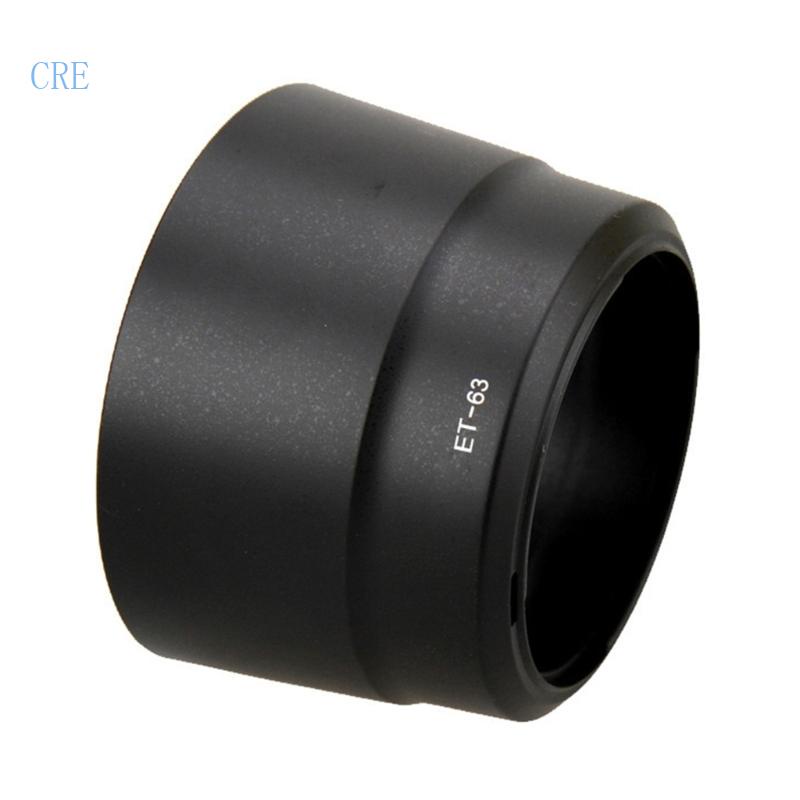 Cre Reversible- ET-63 Lens Hood for 750D 760D EF-S 55-250mm f4-5 6 IS STM - Meningkatkan Fotografi Dengan Aksesori Ini