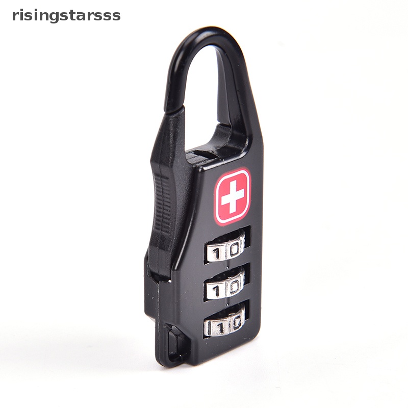 Rsid Span-new 1pc Peralatan Camping Outdoor Multi Tool Luggage Password Lock Padlock Jelly