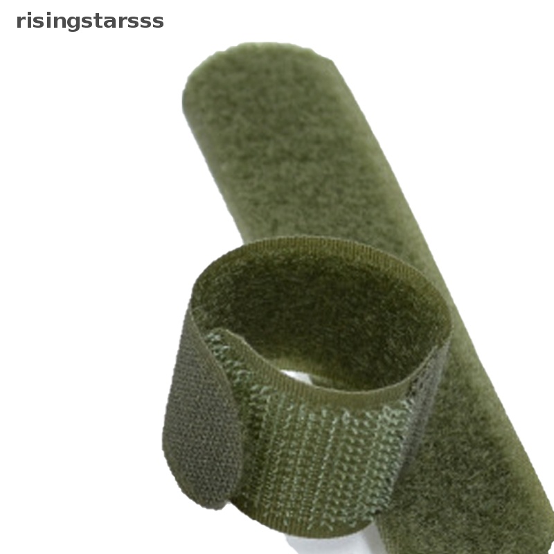 Rsid Span-new 5pcs Dari Tali Pengikat velcro Kabel reusable Dengan hook and loop buckle Jelly Bekas