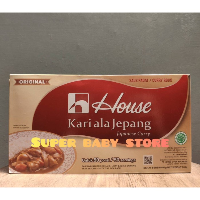 

Bisa COD House Curry Sauce Mix- Bumbu Saus Kari lokal ala Jepang- 1 kg - Original