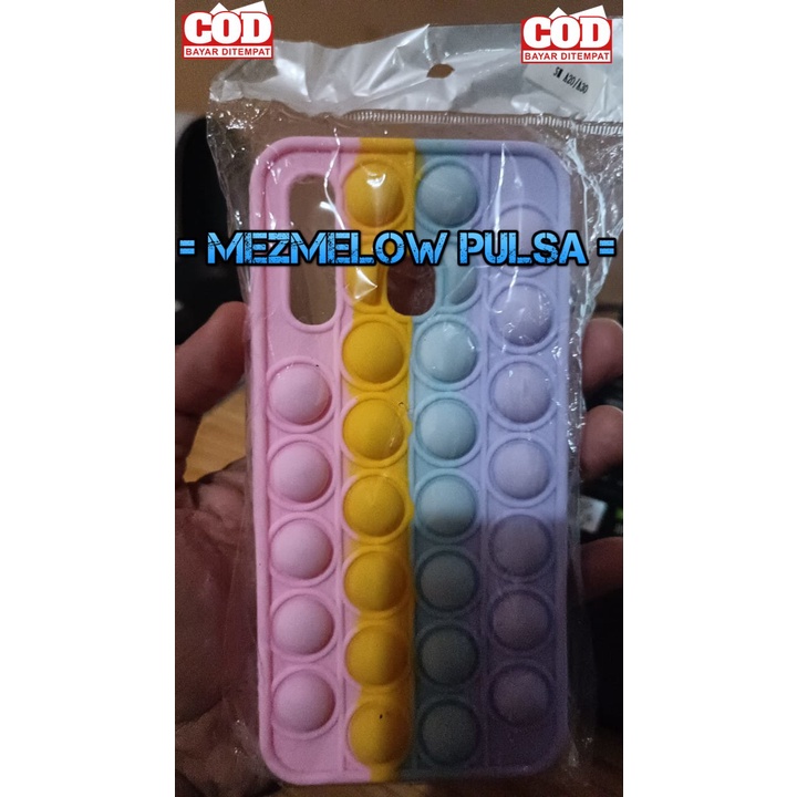 Casing Case Lembut Soft Case Pop It Rainbow Silicone Case SAMSUNG A20 / SAMSUNG A30